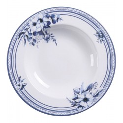 Prato Fundo 23cm 330ml Azzura Porcelana Tramontina